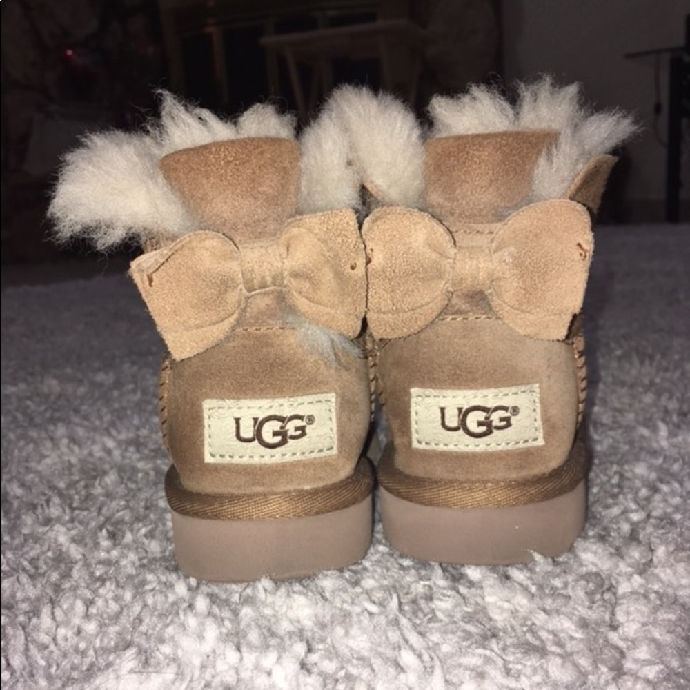 Toddler Kandice bow uggs